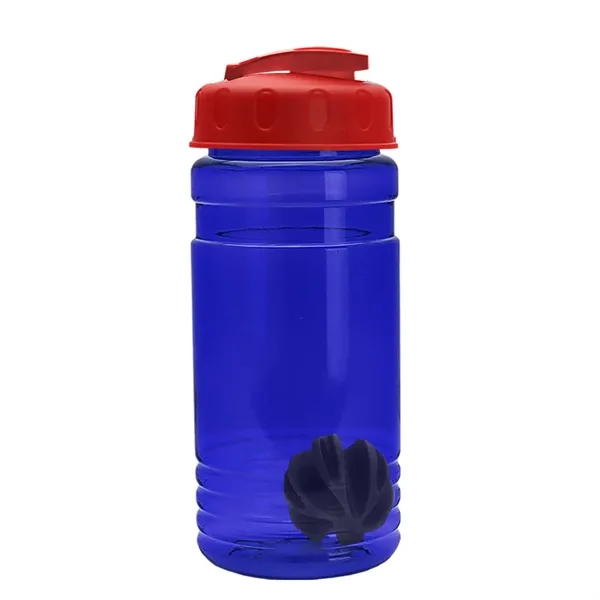 20 oz / 600ml Transparent Shaker Bottle with Mixing Ball and... from ASI 40480 Koozie Group