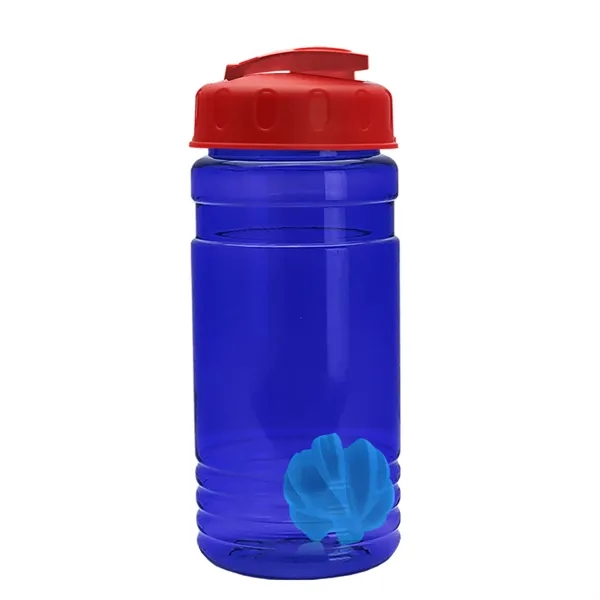 20 oz / 600ml Transparent Shaker Bottle with Mixing Ball and... from ASI 40480 Koozie Group