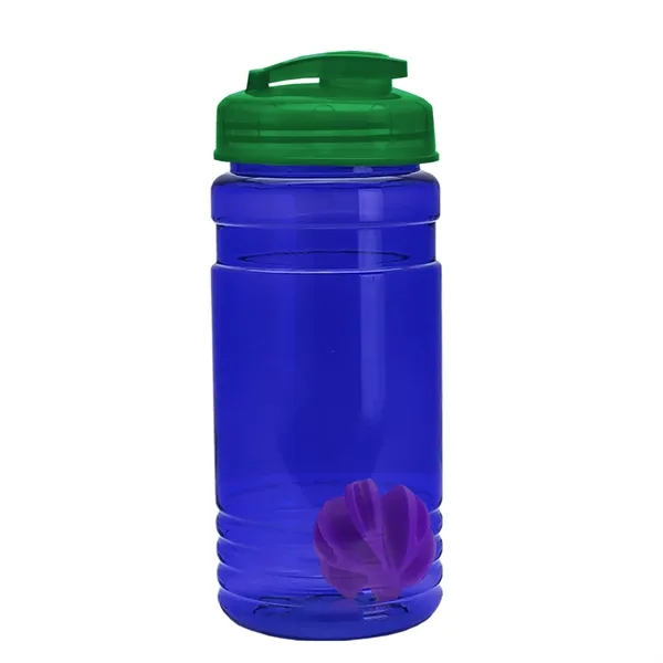 20 oz / 600ml Transparent Shaker Bottle with Mixing Ball and... from ASI 40480 Koozie Group
