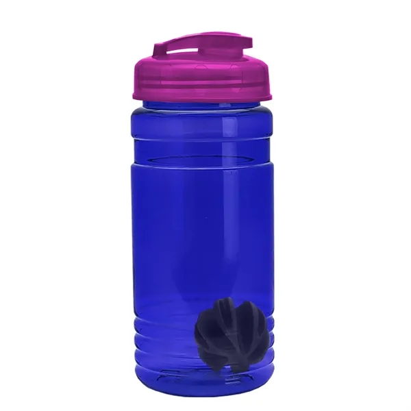 20 oz / 600ml Transparent Shaker Bottle with Mixing Ball and... from ASI 40480 Koozie Group