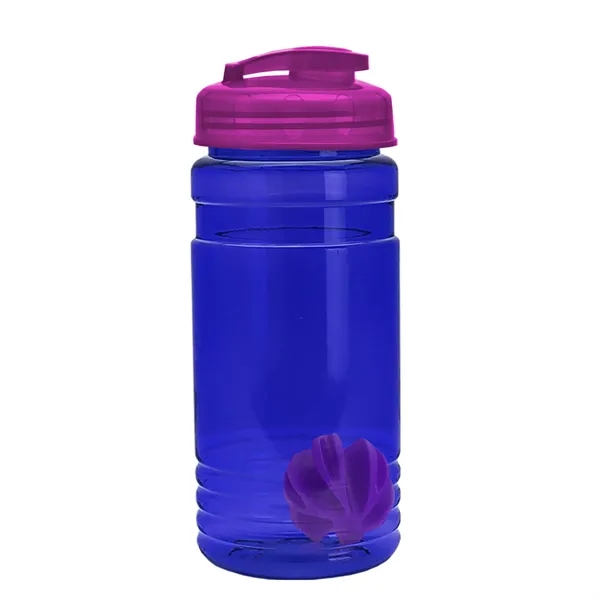20 oz / 600ml Transparent Shaker Bottle with Mixing Ball and... from ASI 40480 Koozie Group