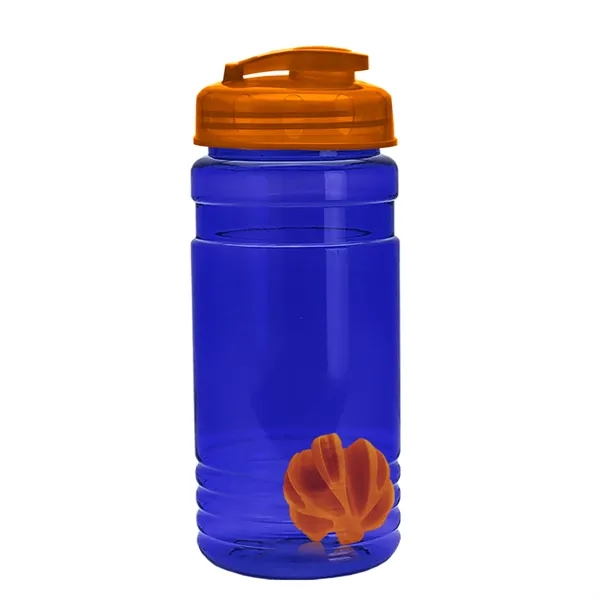 20 oz / 600ml Transparent Shaker Bottle with Mixing Ball and... from ASI 40480 Koozie Group