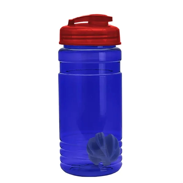 20 oz / 600ml Transparent Shaker Bottle with Mixing Ball and... from ASI 40480 Koozie Group