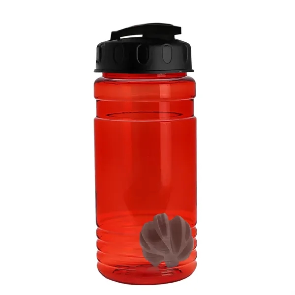 20 oz / 600ml Transparent Shaker Bottle with Mixing Ball and... from ASI 40480 Koozie Group