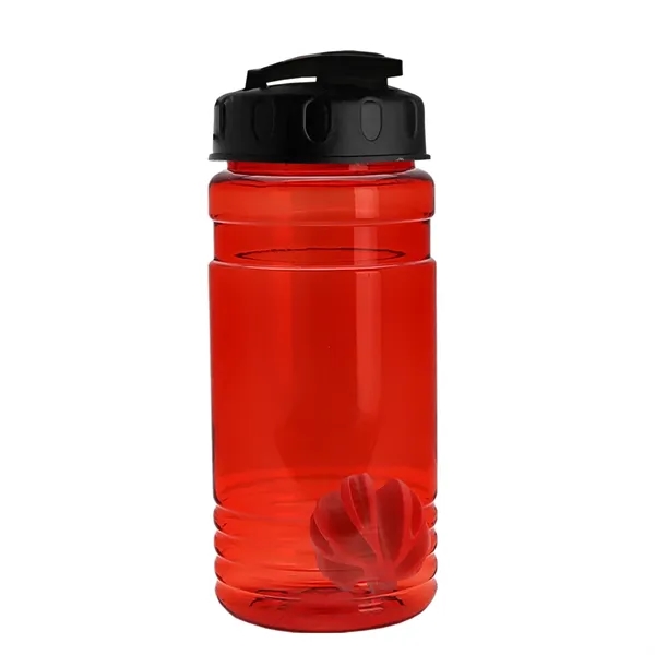 20 oz / 600ml Transparent Shaker Bottle with Mixing Ball and... from ASI 40480 Koozie Group