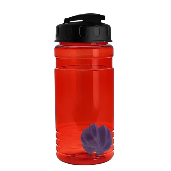 20 oz / 600ml Transparent Shaker Bottle with Mixing Ball and... from ASI 40480 Koozie Group