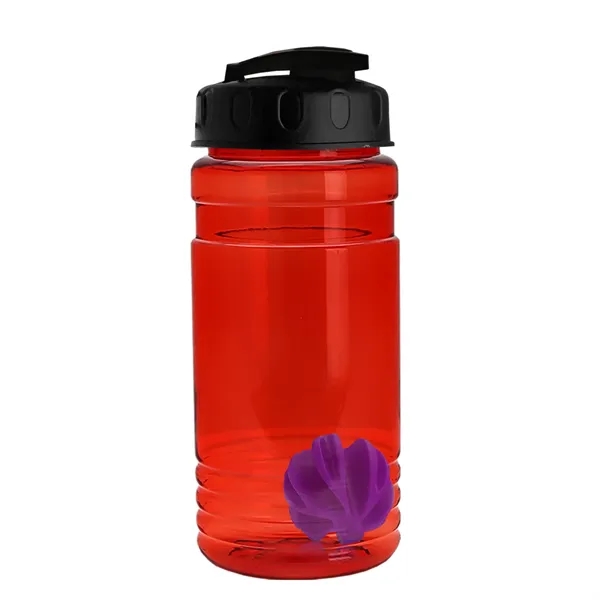 20 oz / 600ml Transparent Shaker Bottle with Mixing Ball and... from ASI 40480 Koozie Group