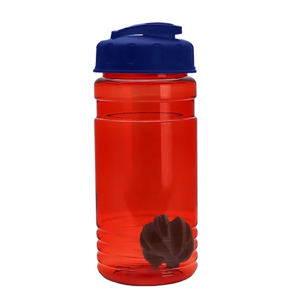 20 oz / 600ml Transparent Shaker Bottle with Mixing Ball and... from ASI 40480 Koozie Group