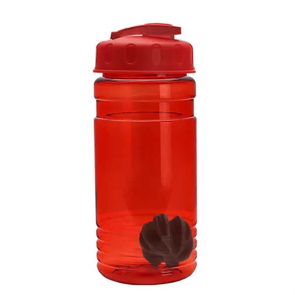 20 oz / 600ml Transparent Shaker Bottle with Mixing Ball and... from ASI 40480 Koozie Group