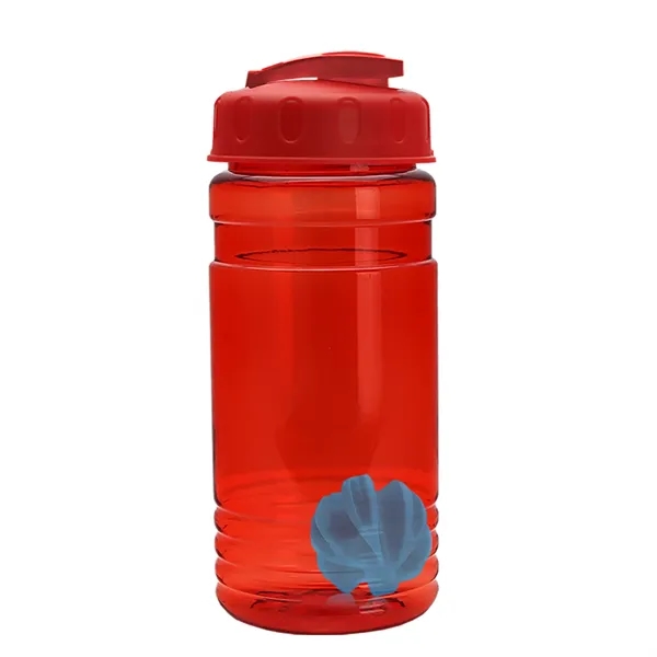 20 oz / 600ml Transparent Shaker Bottle with Mixing Ball and... from ASI 40480 Koozie Group