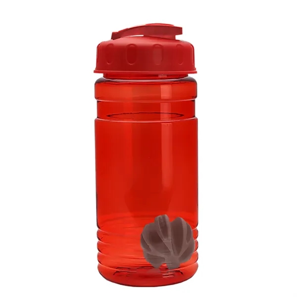 20 oz / 600ml Transparent Shaker Bottle with Mixing Ball and... from ASI 40480 Koozie Group