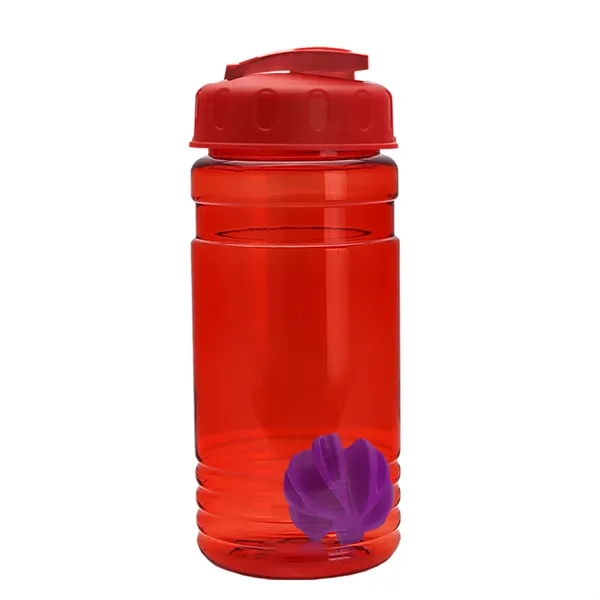20 oz / 600ml Transparent Shaker Bottle with Mixing Ball and... from ASI 40480 Koozie Group