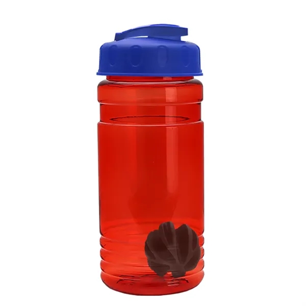 20 oz / 600ml Transparent Shaker Bottle with Mixing Ball and... from ASI 40480 Koozie Group