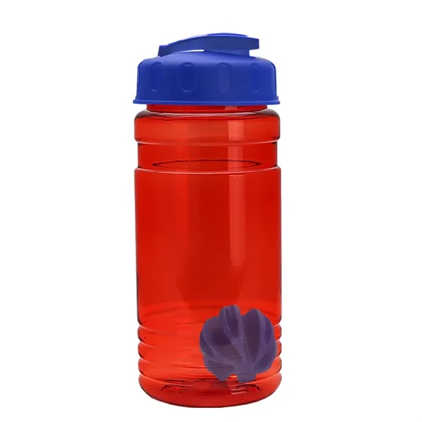 20 oz / 600ml Transparent Shaker Bottle with Mixing Ball and... from ASI 40480 Koozie Group