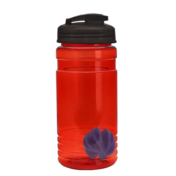 20 oz / 600ml Transparent Shaker Bottle with Mixing Ball and... from ASI 40480 Koozie Group