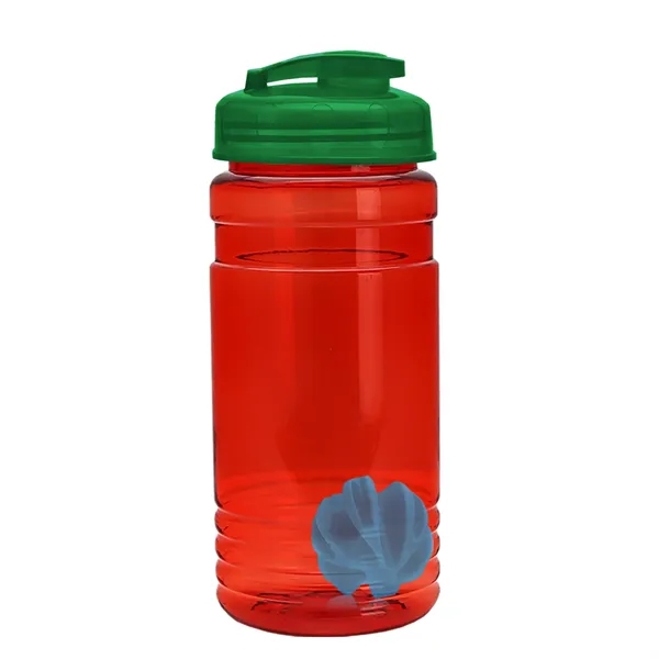 20 oz / 600ml Transparent Shaker Bottle with Mixing Ball and... from ASI 40480 Koozie Group
