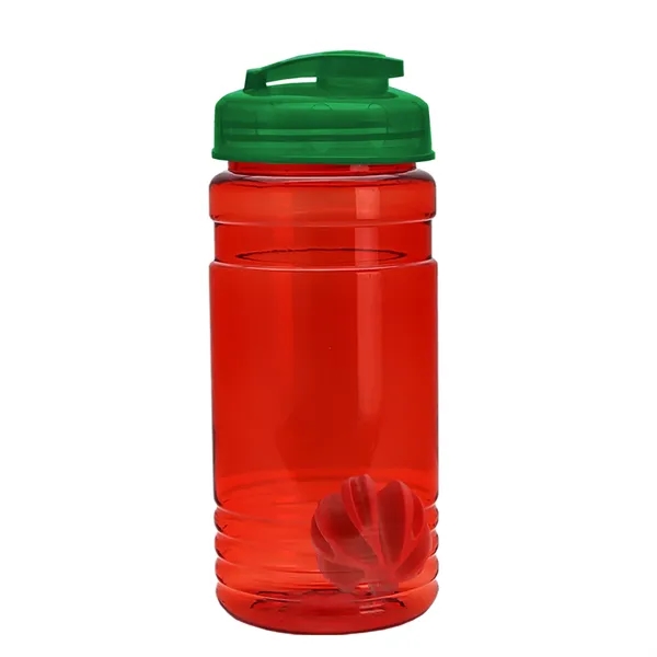 20 oz / 600ml Transparent Shaker Bottle with Mixing Ball and... from ASI 40480 Koozie Group