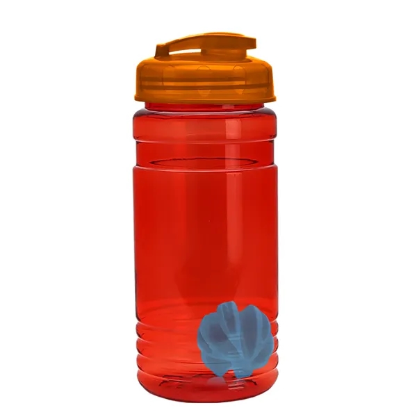 20 oz / 600ml Transparent Shaker Bottle with Mixing Ball and... from ASI 40480 Koozie Group