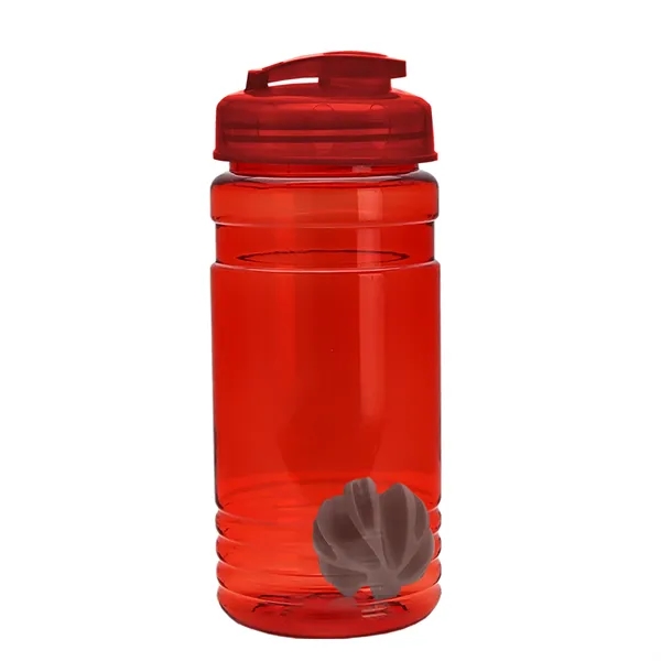 20 oz / 600ml Transparent Shaker Bottle with Mixing Ball and... from ASI 40480 Koozie Group