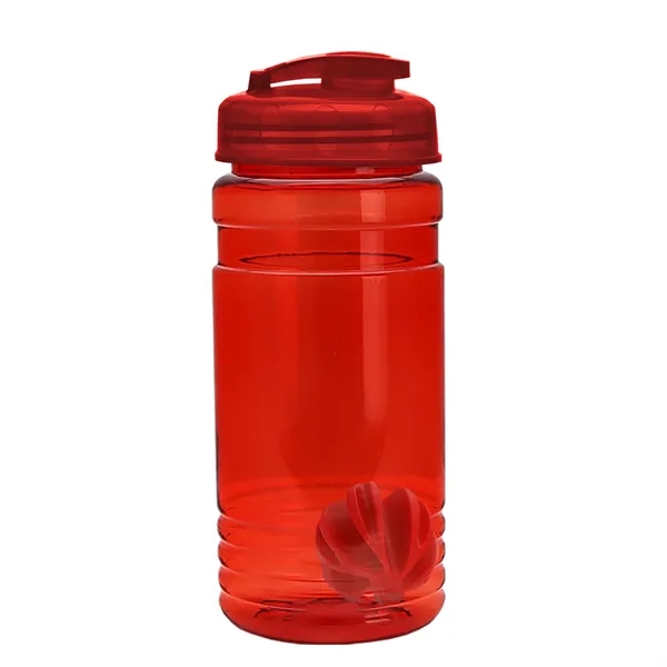 20 oz / 600ml Transparent Shaker Bottle with Mixing Ball and... from ASI 40480 Koozie Group