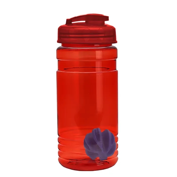 20 oz / 600ml Transparent Shaker Bottle with Mixing Ball and... from ASI 40480 Koozie Group