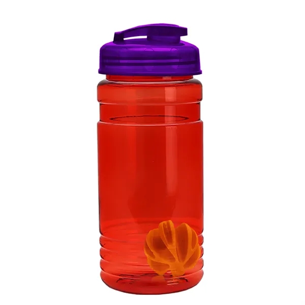 20 oz / 600ml Transparent Shaker Bottle with Mixing Ball and... from ASI 40480 Koozie Group