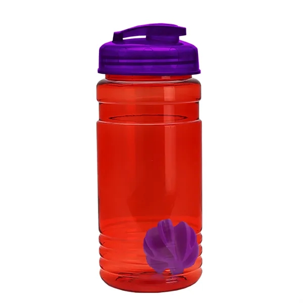 20 oz / 600ml Transparent Shaker Bottle with Mixing Ball and... from ASI 40480 Koozie Group