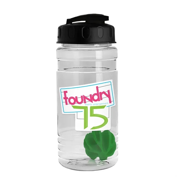 20 oz / 600ml Transparent Shaker Bottle with Mixing Ball and... from ASI 40480 Koozie Group