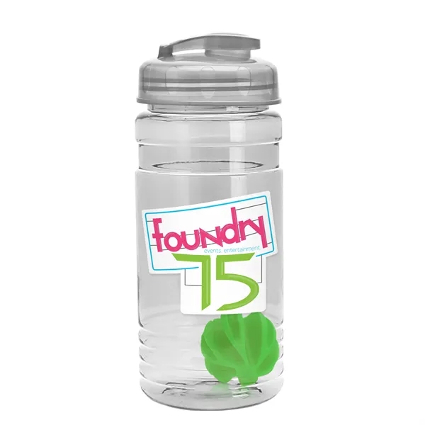 20 oz / 600ml Transparent Shaker Bottle with Mixing Ball and... from ASI 40480 Koozie Group