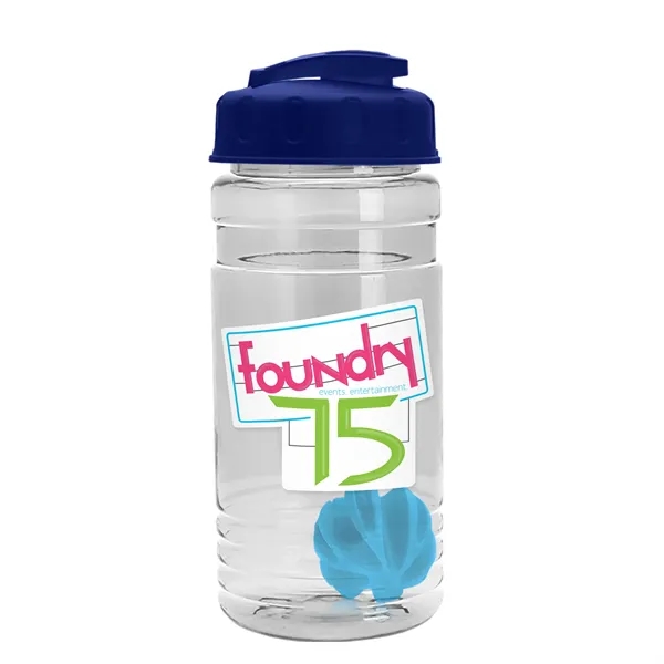 20 oz / 600ml Transparent Shaker Bottle with Mixing Ball and... from ASI 40480 Koozie Group