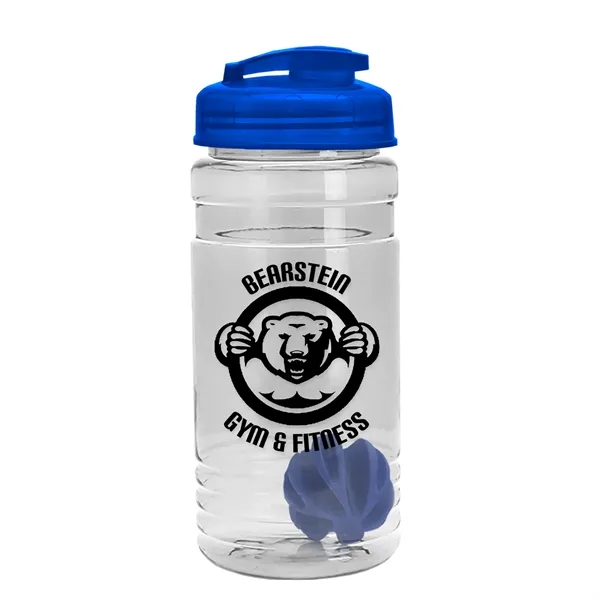 20 oz / 600ml Transparent Shaker Bottle with Mixing Ball and... from ASI 40480 Koozie Group