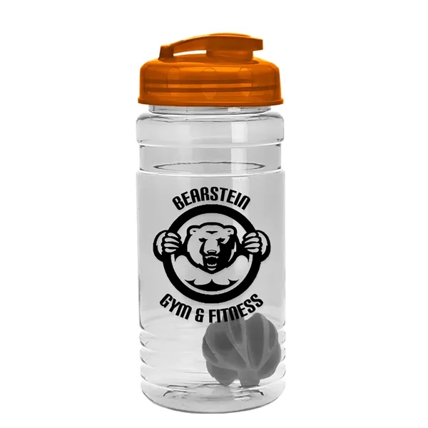 20 oz / 600ml Transparent Shaker Bottle with Mixing Ball and... from ASI 40480 Koozie Group