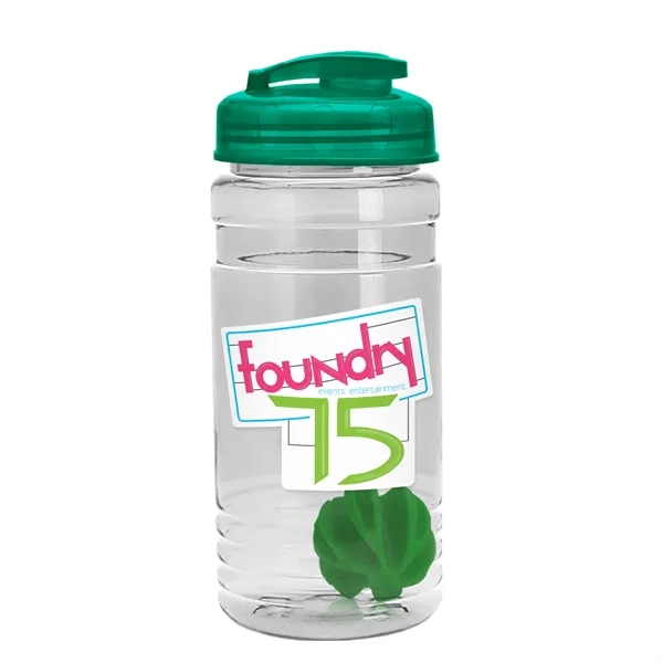 20 oz / 600ml Transparent Shaker Bottle with Mixing Ball and... from ASI 40480 Koozie Group
