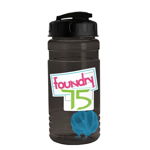 20 oz / 600ml Transparent Shaker Bottle with Mixing Ball and... from ASI 40480 Koozie Group