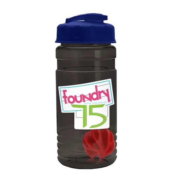 20 oz / 600ml Transparent Shaker Bottle with Mixing Ball and... from ASI 40480 Koozie Group