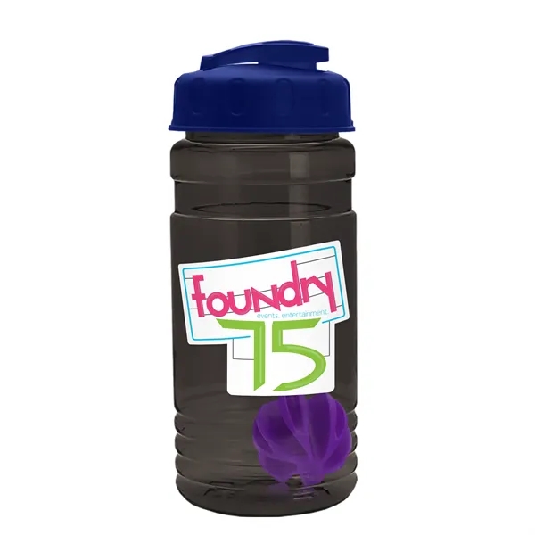 20 oz / 600ml Transparent Shaker Bottle with Mixing Ball and... from ASI 40480 Koozie Group