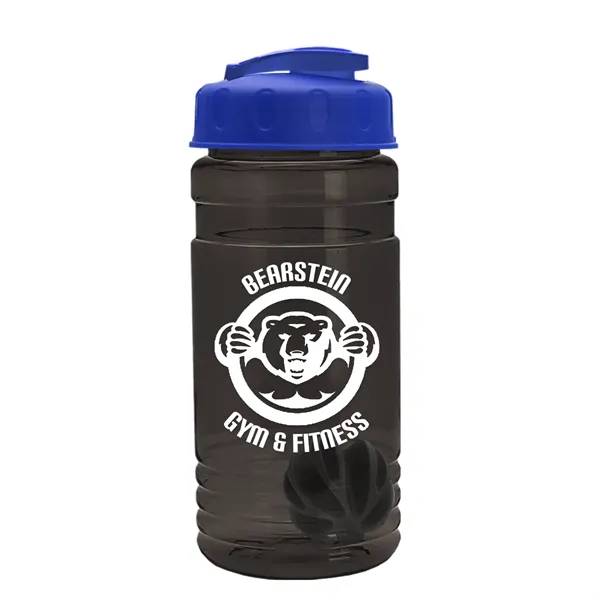20 oz / 600ml Transparent Shaker Bottle with Mixing Ball and... from ASI 40480 Koozie Group
