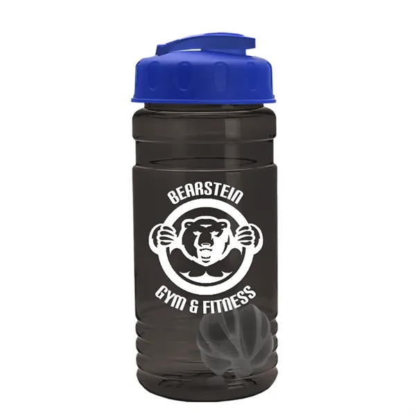 20 oz / 600ml Transparent Shaker Bottle with Mixing Ball and... from ASI 40480 Koozie Group