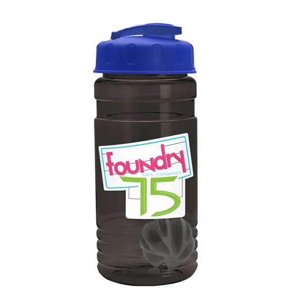 20 oz / 600ml Transparent Shaker Bottle with Mixing Ball and... from ASI 40480 Koozie Group