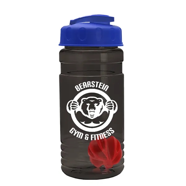 20 oz / 600ml Transparent Shaker Bottle with Mixing Ball and... from ASI 40480 Koozie Group