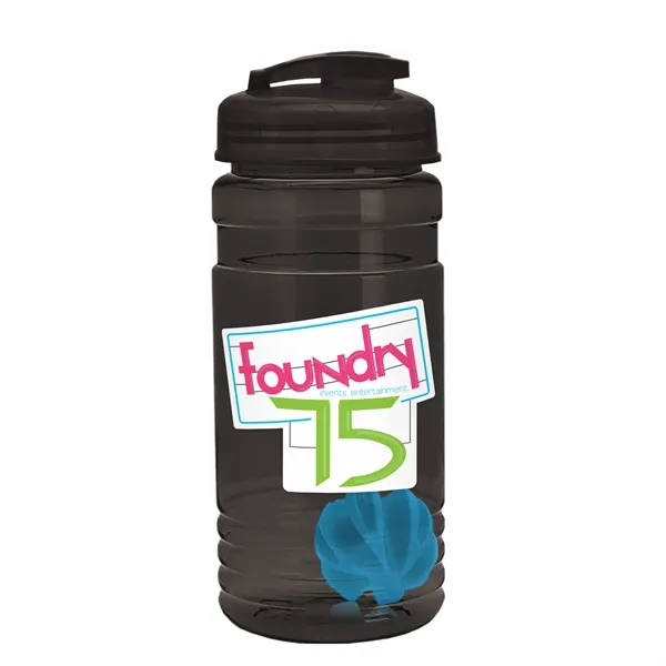 20 oz / 600ml Transparent Shaker Bottle with Mixing Ball and... from ASI 40480 Koozie Group