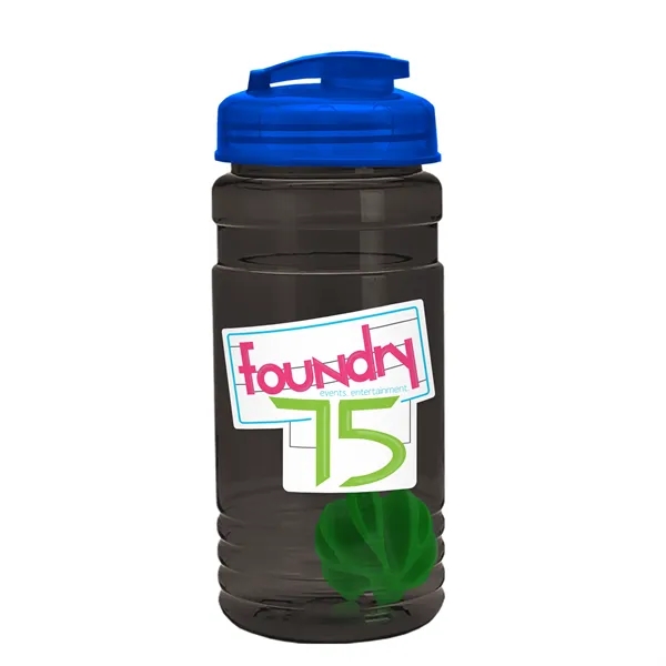 20 oz / 600ml Transparent Shaker Bottle with Mixing Ball and... from ASI 40480 Koozie Group