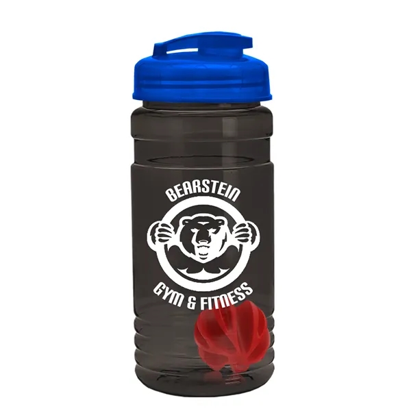 20 oz / 600ml Transparent Shaker Bottle with Mixing Ball and... from ASI 40480 Koozie Group