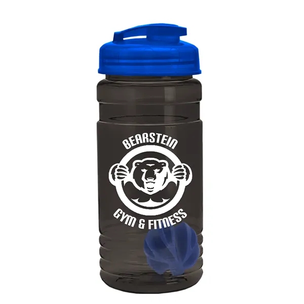 20 oz / 600ml Transparent Shaker Bottle with Mixing Ball and... from ASI 40480 Koozie Group