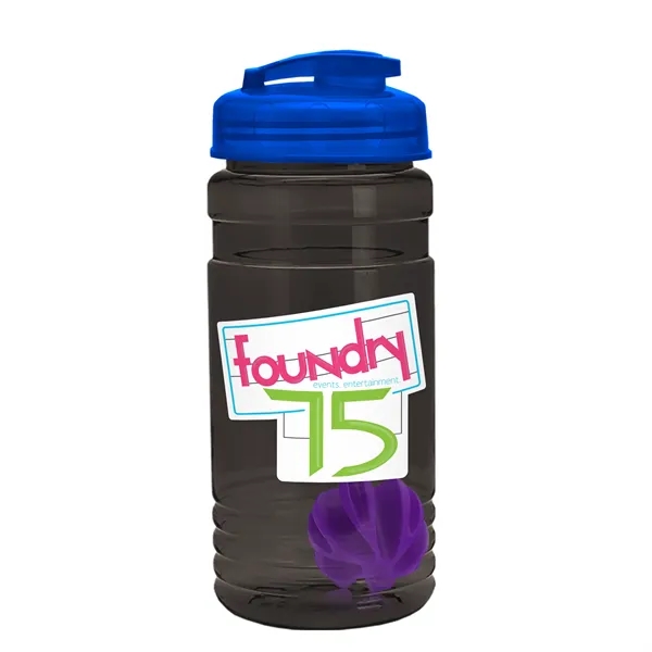 20 oz / 600ml Transparent Shaker Bottle with Mixing Ball and... from ASI 40480 Koozie Group