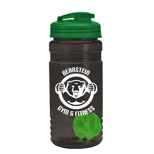 20 oz / 600ml Transparent Shaker Bottle with Mixing Ball and... from ASI 40480 Koozie Group