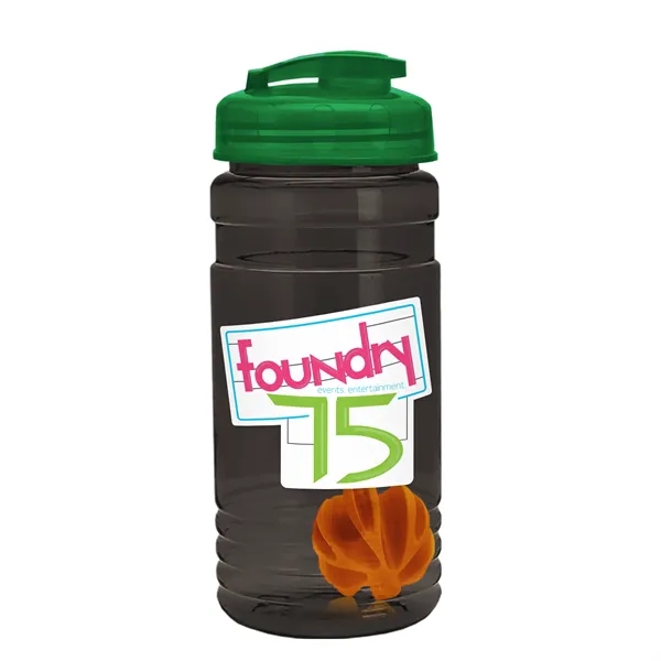 20 oz / 600ml Transparent Shaker Bottle with Mixing Ball and... from ASI 40480 Koozie Group