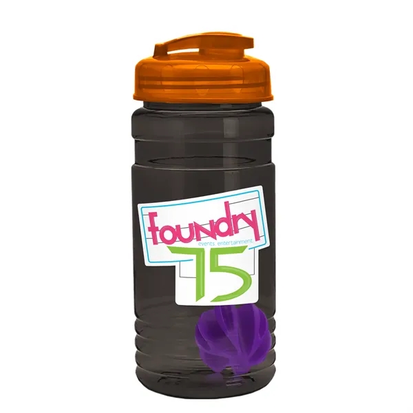 20 oz / 600ml Transparent Shaker Bottle with Mixing Ball and... from ASI 40480 Koozie Group