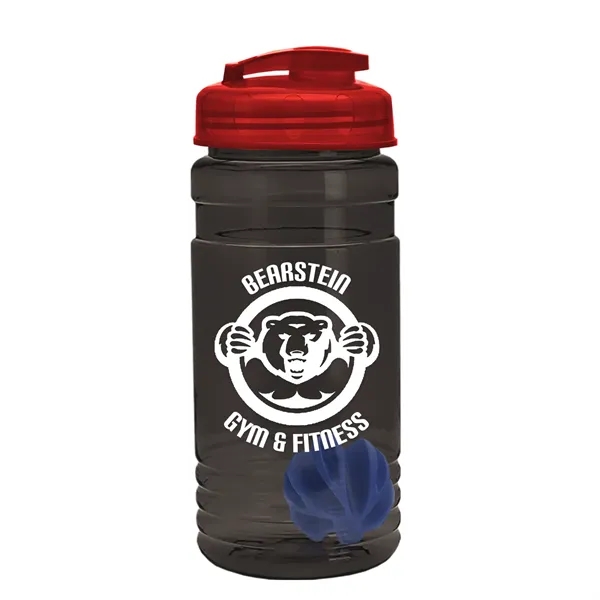 20 oz / 600ml Transparent Shaker Bottle with Mixing Ball and... from ASI 40480 Koozie Group