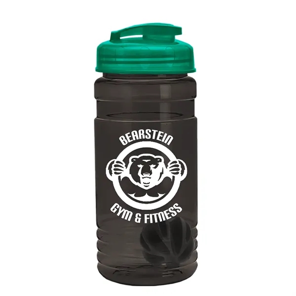 20 oz / 600ml Transparent Shaker Bottle with Mixing Ball and... from ASI 40480 Koozie Group